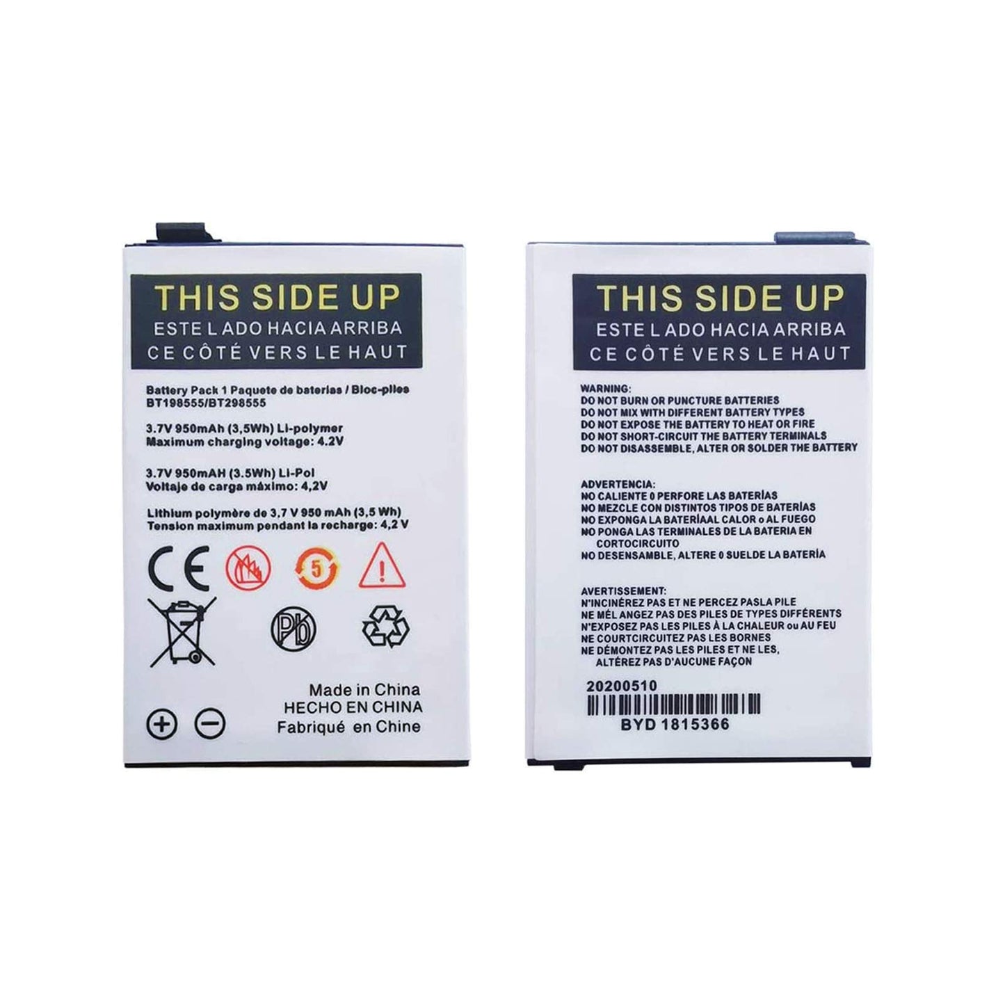 Pattaya New Replacement Battery Bt298555 Bt198555 Compatible With Vm341 Vm342 Vm343 Baby Monitor Vtech Baby Vm345 Vm346 Monitor