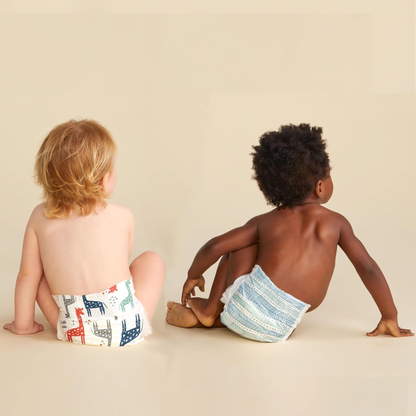 The Honest Company Clean Conscious Diapers | Plant-Based, Sustainable | Dots & Dashes + Multi-Colored Giraffes | Super Club Box,