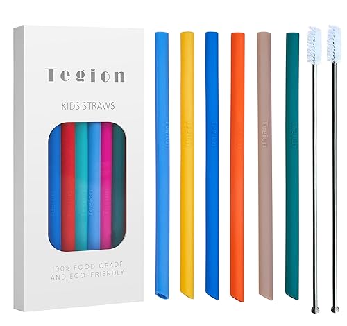 Tegion Reusable Toddlers& Kids Silicone Straws For The First Years Take & Toss Spill Proof Straw Cup, 10 Oz Rtic Yeti Lowball Tu