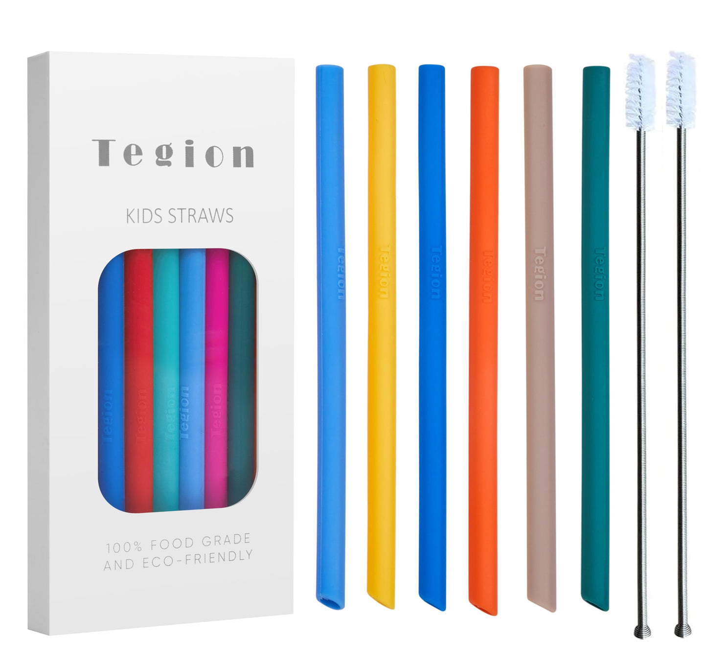 Tegion Reusable Toddlers& Kids Silicone Straws For The First Years Take & Toss Spill Proof Straw Cup, 10 Oz Rtic Yeti Lowball Tu