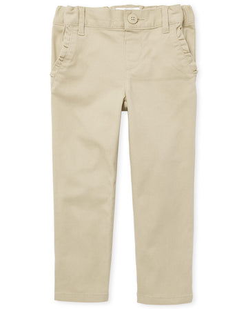 The Children'S Place Baby Girls And Toddler Girls Skinny Chino Pants, Sandy, 2T