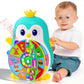 Toys for 1 Year Old Boy, Musical Penguin Learning Toy for Toddlers 1-3, Interactive Educational Toy with Lights & Sounds, First 