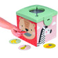 Taf Toys Sensory Baby Tissue Box, Object Permanence Box, Imaginary Play for Infants & Toddlers, Montessori Square Sensory Toys C