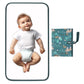 Portable Diaper Changing Pad For Baby - Waterproof Compact Changing Mat With Wrist Strap - Wipeable Travel Changing Pad For Diap