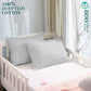 Travel Pillow Case 12X16 Size Set Of 2 Pc Envelope Closure Toddler Pillowcase 600 Thread Count 100% Soft Egyptian Cotton Travel