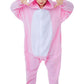 Canasour Pig Onesie Kids Halloween Cosplay Costume Girls One Piece Pjs Anime Unisex Hoodie Pajamas Pink For 6-8 Years Boys Party
