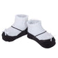 Little Me Baby Girl Booties W/Head Wrap And Grosgrain Bow Clip Set, White, 0-12 Months