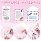 Threehoney Tooth Fairy Pillow Kit Includes Toothfairy Pillow With Pocket Fairy Glitter Receipt Envelope Card, Toothfairy Plush K