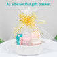 Abenkle Small Storage Basket, Mini Baby Basket, Cute Tiny Cotton Rope Woven Basket, Shelf Basket, Boho Decorative Toy Dog Cat Ba