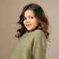 Cute Green Velvet Hair Bow Clips 3' Fall Bowknot Alligator Barrettes Hairpins For Baby Girls,Toddlers, Kids,Teens Christmas Par