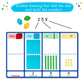 Simply magic 140+1 PCS Colorful Base Ten Blocks & Activities Set - Base Ten Blocks Classroom Set, Base 10 Math Manipulatives, Pl