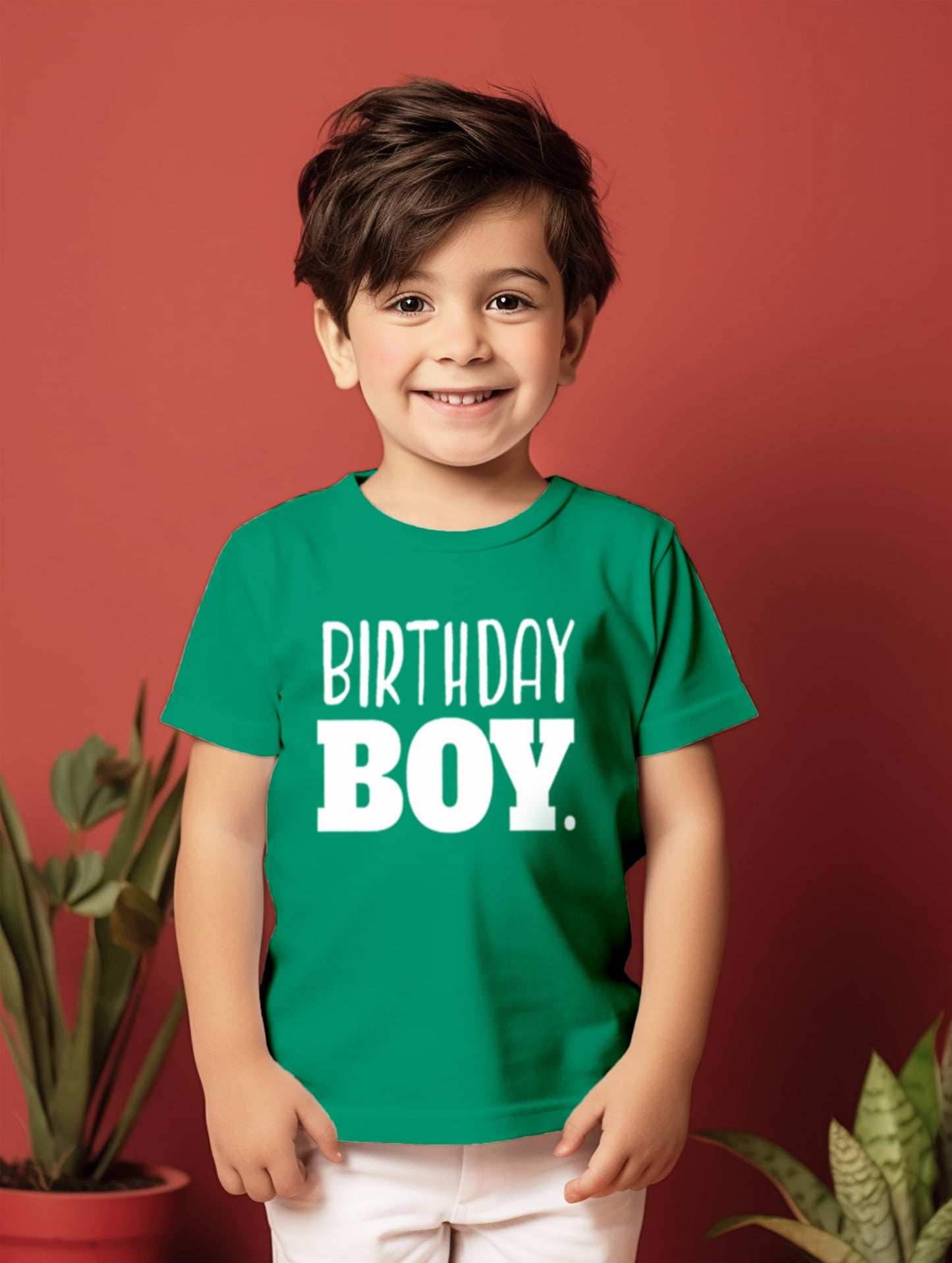 Birthday Boy Shirt Toddler Boys Outfit First Happy 2T 3T 4 Year Old 5 Kids 6Th (Green, 18 Months)
