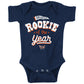 Rookie Of The Year Baby Apparel For Dallas Football Fans (Nb-7T) (Navy Onesie, 12 Months)