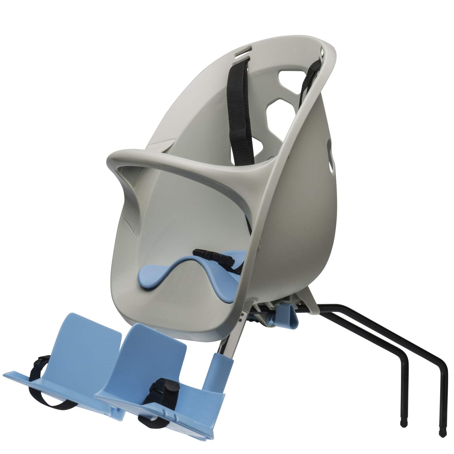Bell Mini Shell Front Carrier in Gray, gray mini shell front carrier, one size