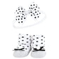 Hudson Baby Infant Girl Headband And Socks Giftset, Black Silver, One Size