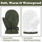 Sarfel Toddler Gloves Ages 2-4 Toddler Waterproof Mittens For Toddler Boys Toddler Mittens Waterproof Toddler Winter Gloves 4T