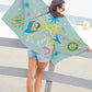 Disney Pixar Inside Out Bath Pool Beach Towel - Kids Super Soft & Absorbent 100% Cotton Towel With Joy, Measures 28 X 58