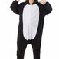Canasour Peguin Onesie Kids Halloween Cosplay Costume Girls One Piece Pjs Anime Unisex Hoodie Pajamas Black For 10-12 Years Boys