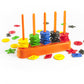 Miniland Abacolor Shapes (50pcs) - STEM, Maths, Numbers, School, Activities