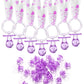 24 Baby Shower Pacifiers Necklace