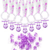24 Baby Shower Pacifiers Necklace