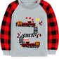 Valentine'S Day Clothes For Toddler Boy Girl Love Train Buffalo Red Plaid Shirt Kids Heart Raglan Sleeve Tee Tops 5T