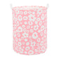 Foldable Baby Laundry Basket Hamper For Nursery Girl Kids Clothes Laundry Hamper Basket Portable Tall Collapsible Cute Laundry B