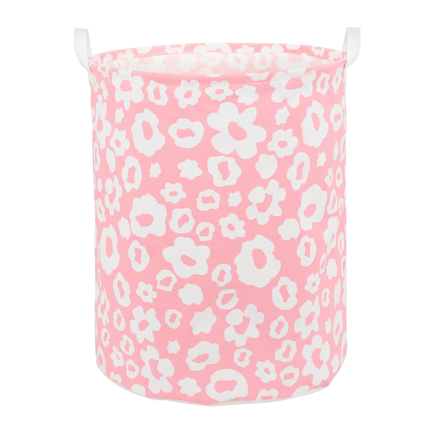 Foldable Baby Laundry Basket Hamper For Nursery Girl Kids Clothes Laundry Hamper Basket Portable Tall Collapsible Cute Laundry B