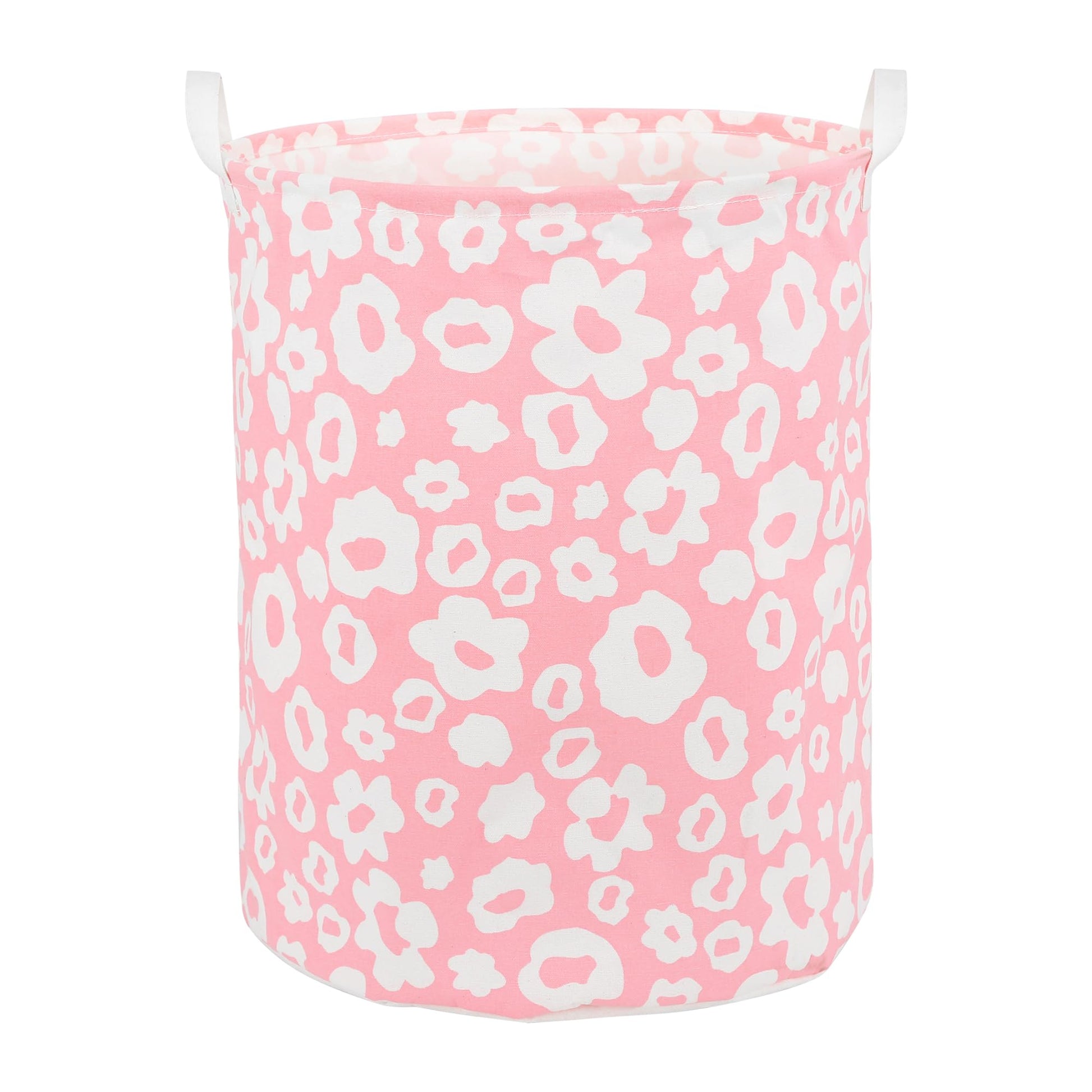 Foldable Baby Laundry Basket Hamper For Nursery Girl Kids Clothes Laundry Hamper Basket Portable Tall Collapsible Cute Laundry B