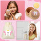 Equsion 3 Pcs Tooth Fairy Gifts For Girls And Boys Tooth Fairy Box Coin Unicorn Bag With Gold Foil Reward Coins Wood Baby Keepsa