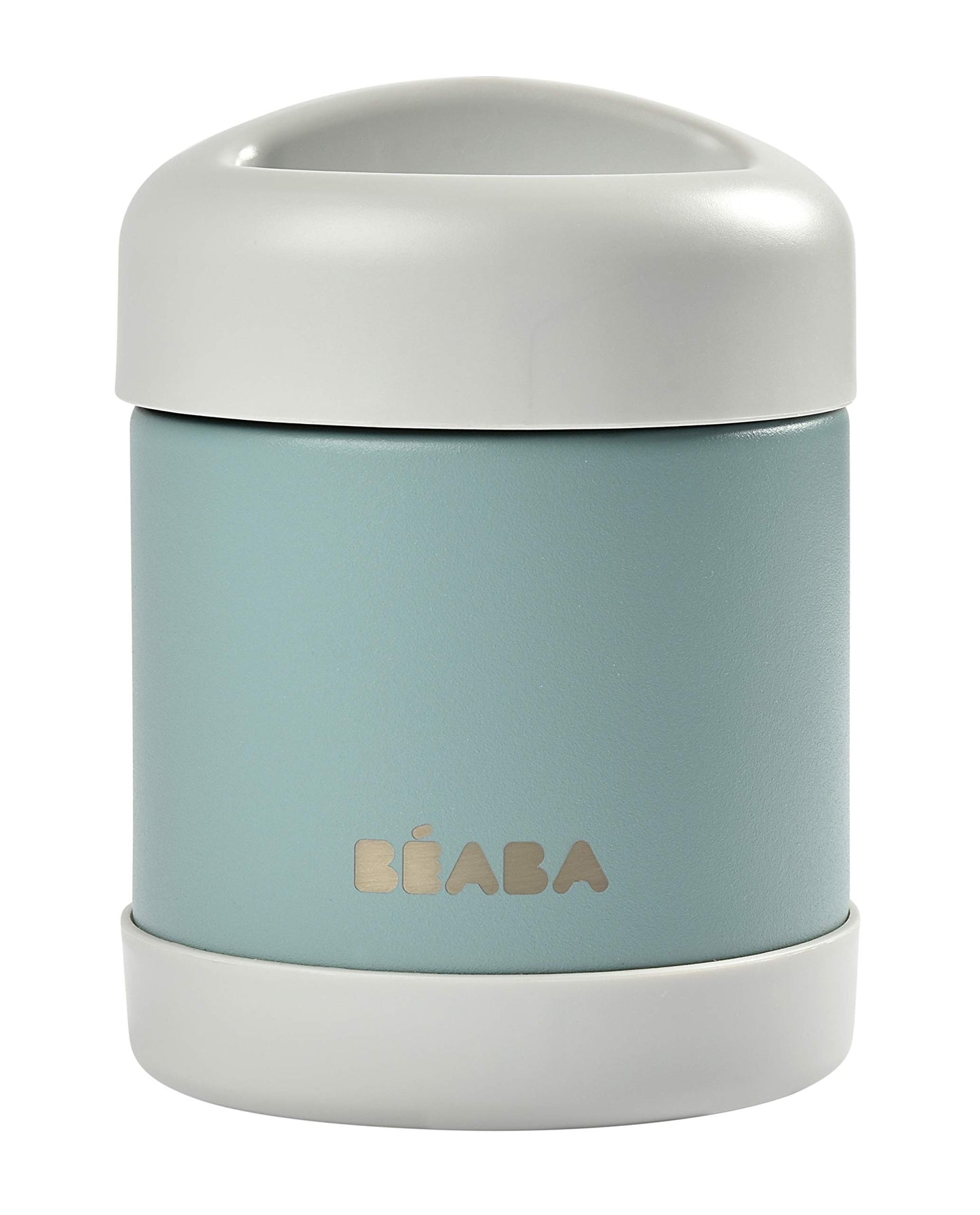 Beaba Stainless Steel Insulated Food Jar 10 oz, Kids Thermos, Lunch Containers, Leakproof, Wide Opening, Suitable for Hot and Co