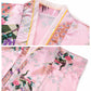 Cutey May Japanese Traditional Dress For Girls Costume Kimono For Kids Set (Pink, 6-7Years(130Cm))