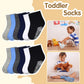 Hycles Non-Slip Toddler Socks With Grips Girls Grip Socks For 3-5 Years Kid Toddler Boys Anti Slip Sticky Sock