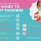 Nookums Paci-Plushies Buddies - Starflower The Unicorn Pacifier Holder - Adapts To Name Brand Pacifiers, Suitable For All Ages,