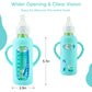 2 Pack Silicone Sleeves For Dr. Brown 'S Glass Baby Bottles, Anti Breakage Durable Baby Bottle Holder With Easy Grip Handles, Na