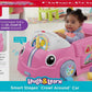 Fisher-Price Baby Learning Toy Laugh & Learn Crawl Around Car Activity Center with Smart Stages for Infants Ages 6+ Months, Pink
