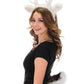 Elope Deer Fawn Furry Plush Tail Costume Accessory For Adults And Kids White