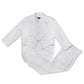 Nancy August Classic Baby Boy To Teen Formal Tuxedo With Tail In White-White-M