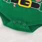 Aslaylme Baby Boy Christmas Outfit Xmas Clothes Elf Bodysuit (Green,18-24 Months)