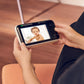 Motorola Nursery Pip1510 Connect Baby Monitor Camera, 5', Wifi, Wall Mount, Hd 1080P, 1000Ft Range, 2-Way Audio, Pan/Tilt/Zoom,