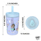 Zak Designs Disney Princess Kelso Toddler Cups For Travel or Home, 15oz 2-Pack Plastic Sippy Cups, Leak-Proof For Kids (Ariel, A