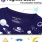Daughter Queen Boys Pajamas 18-24 Months Summer Pjs Space Pj Sets Baby Toddler Cotton Short Sleeve Sleepwear Astronaut Jammies S