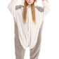 Atoz Onesie For Kids, Animal Pajamas Halloween Cosplay Costume For Girls Boys, Koala 8-9Y