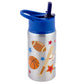 Stephen Joseph Stainless Steel Water Bottles, 18 Oz, Straw Lid, Reusable Tumbler, Insulated, Sports
