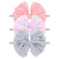 Lanmerry Baby Girls Stretchy Soft Knot Headbands With Hair Bows Newborn Toddler Hairbands Infant Toddlers Kids Hair Accessories
