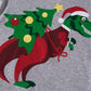 Kikizye Christmas Grey Dinosaur Baby Boys Long Sleeve Pajamas 100% Cotton Sleepwears Infant Size 18-24 Monthes