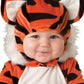 Unisex Baby Tiger Costume Large (18 Months-2T)
