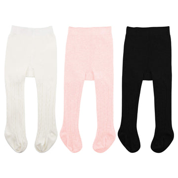 Zando Soft Infant Tights Seamless Cable Knit Baby Tights For Baby Girls Leggings Stockings Newborn Pantyhose Winter Clothes Todd