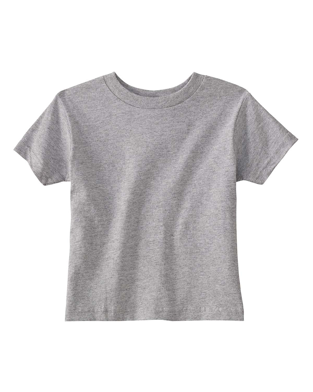 Rabbit Skins 5.5 Oz. Jersey Short-Sleeve T-Shirt (Rs3301) Heather, 3T