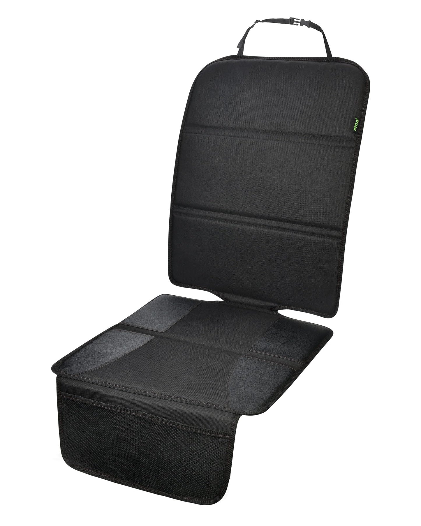 Pido Car Seat Protector Under Baby Carseat With Thick Padding, Waterproof Material, And Non-Slip Base - Universal Fit For Leathe